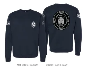 Dallas Police Dive Team Comfort Unisex Crewneck Sweatshirt - CqJeWf
