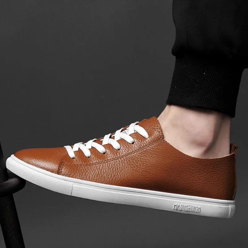 Demar Genuine Leather Sneakers