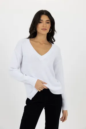 Downtown Sweater - White
