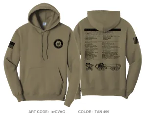 E Co FSC, 2BEB, 3ABCT Comfort Unisex Hooded Sweatshirt - xrCVAG