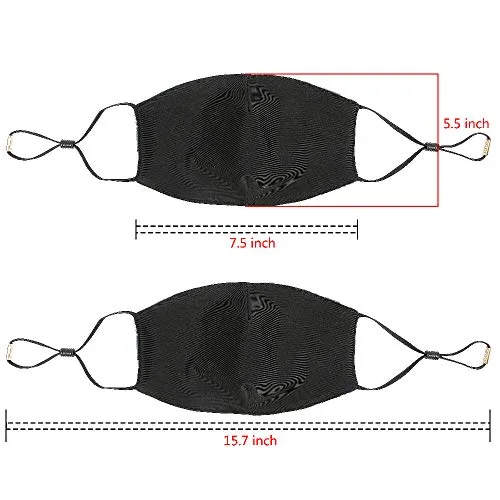 Facial Decorations Cycling Anti-Dust Face Cover for Teens Earloop Covers Against Dust