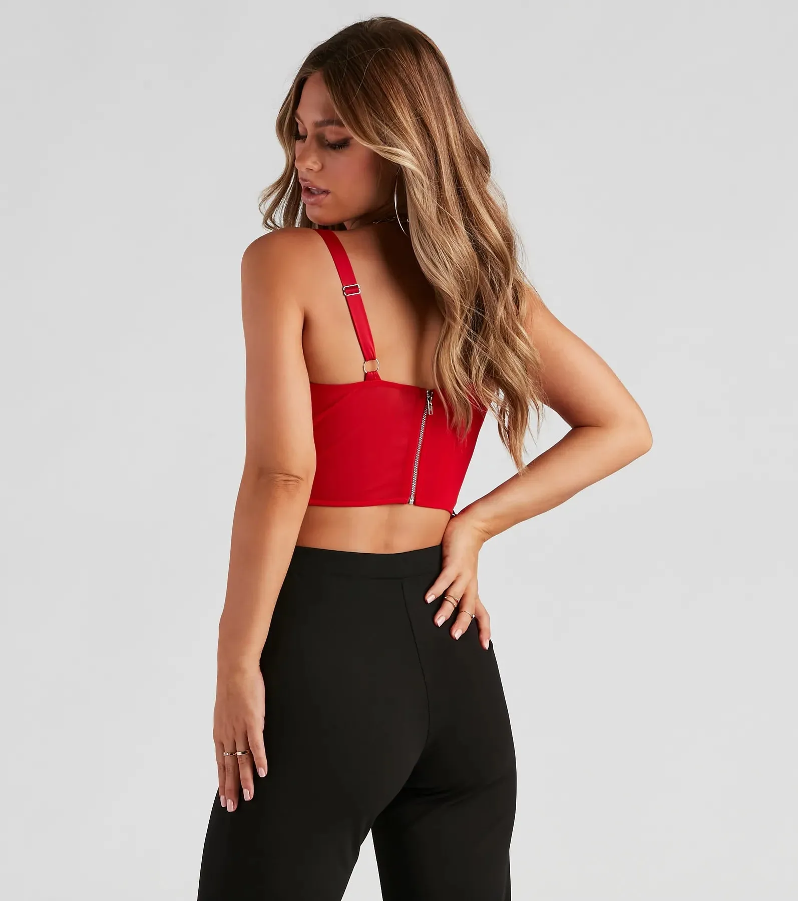 Fantasy Babe Lace-Up Bustier