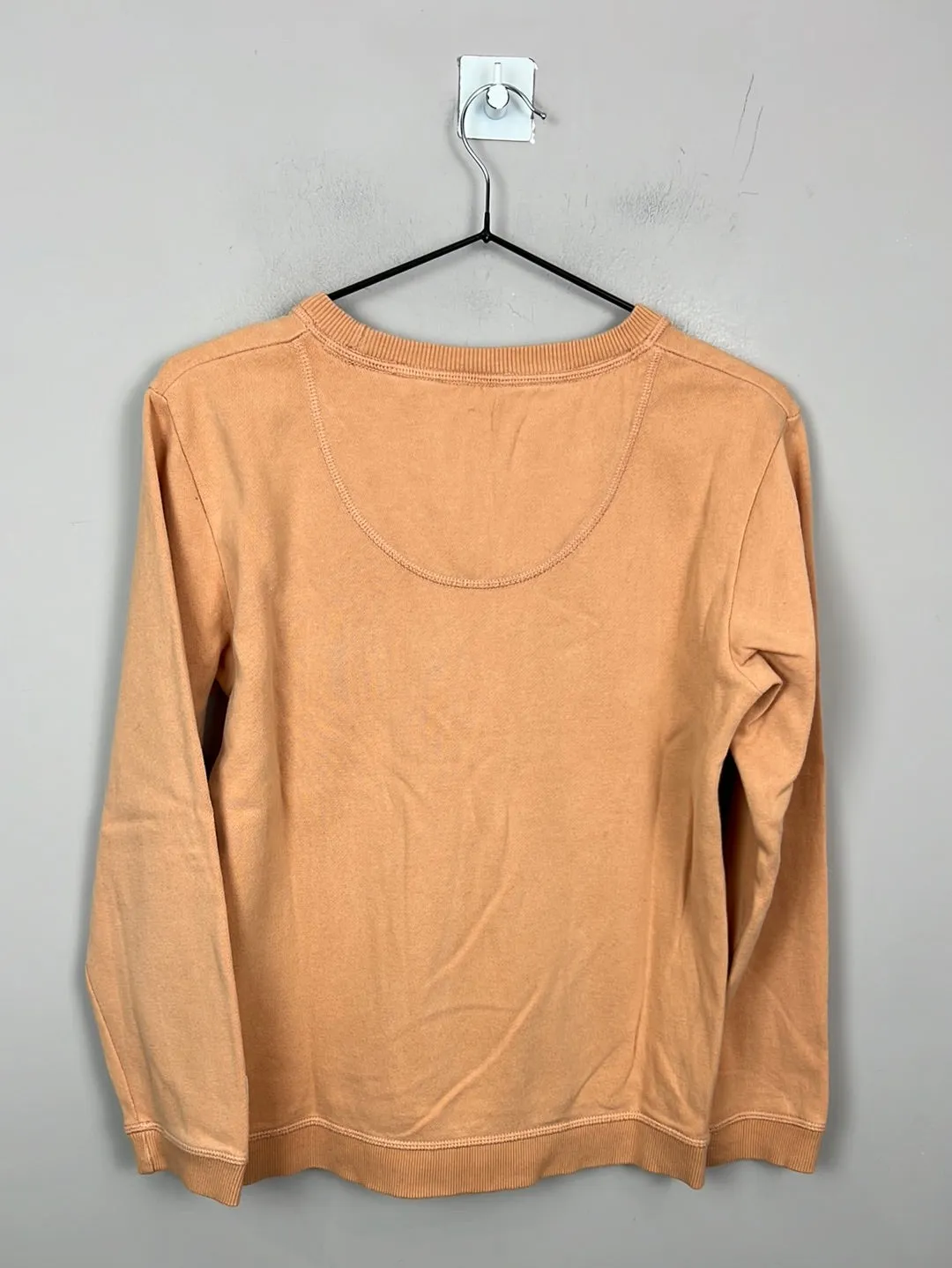Fat Face apricot sweatshirt 11-12y