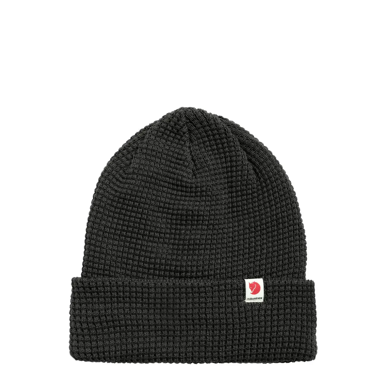 Fjallraven Tab Beanie Hat Dark Grey