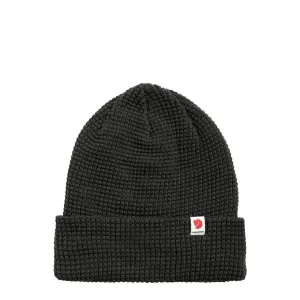 Fjallraven Tab Beanie Hat Dark Grey