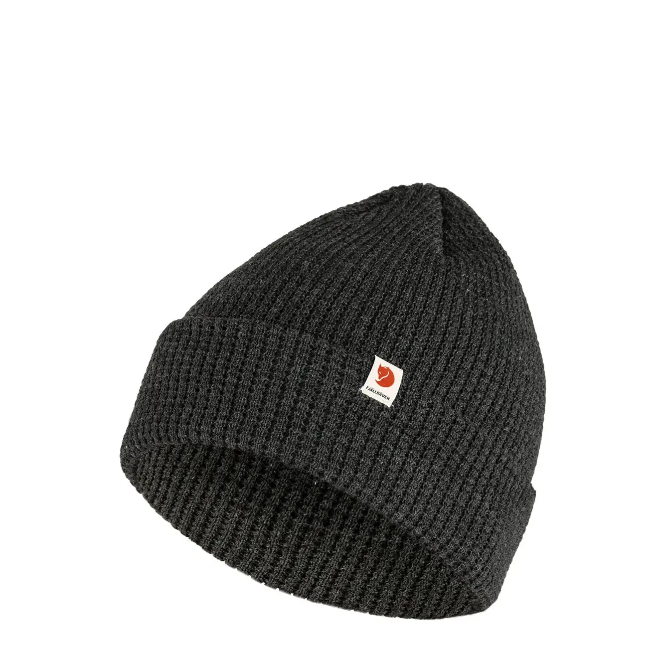 Fjallraven Tab Beanie Hat Dark Grey
