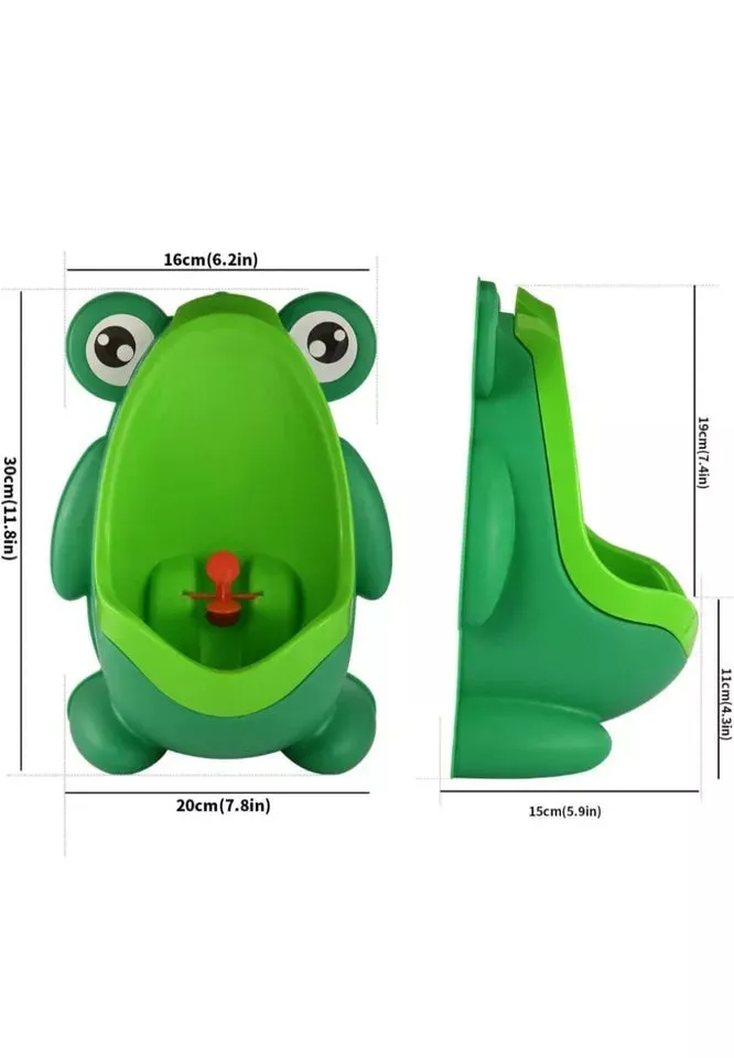 Frog-Shaped Boy Toilet Trainer
