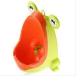 Frog-Shaped Boy Toilet Trainer