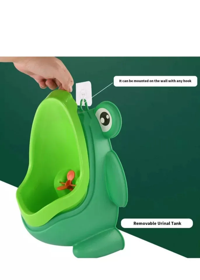 Frog-Shaped Boy Toilet Trainer