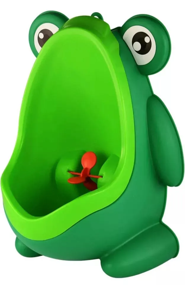 Frog-Shaped Boy Toilet Trainer