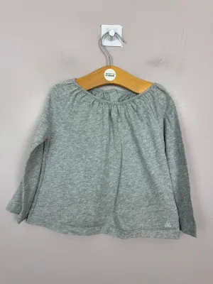 GAP grey T-shirt 18-24m