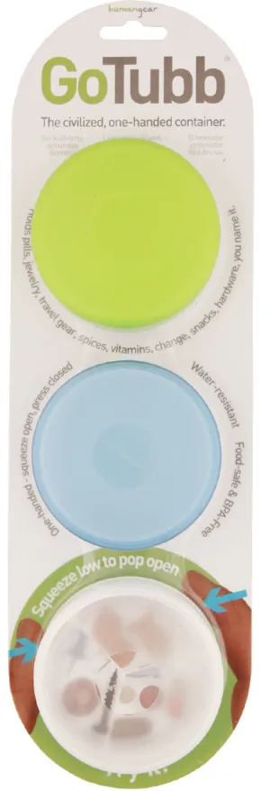 Go Tubb® Containers- Medium