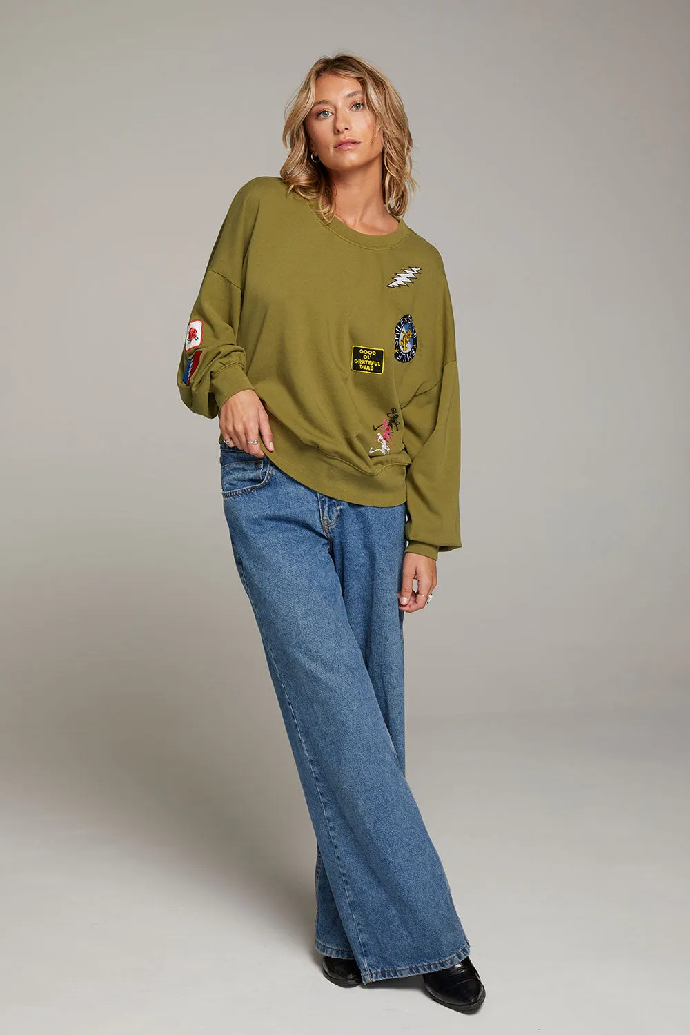 Grateful Dead Patches Long Sleeve