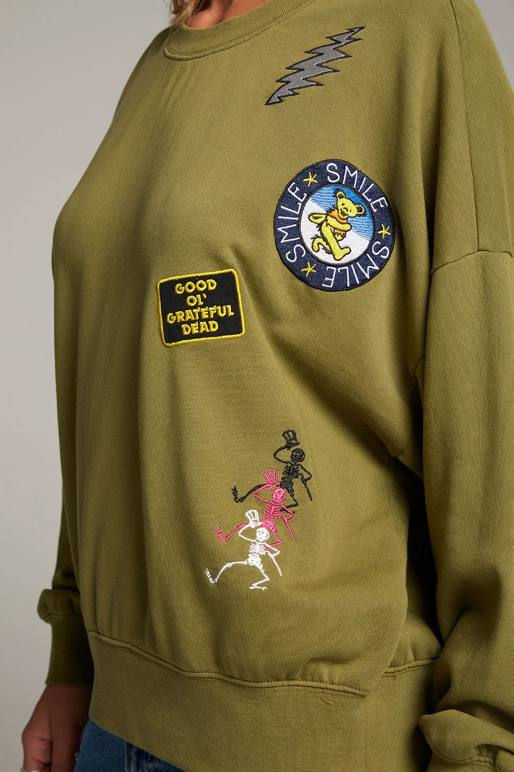 Grateful Dead Patches Long Sleeve