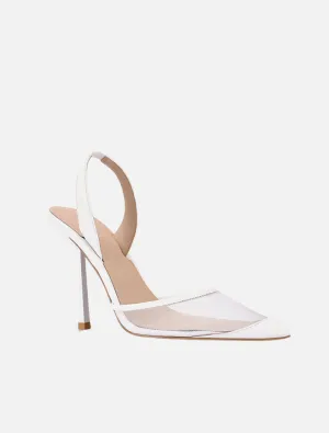 Harley Heel - White Mesh