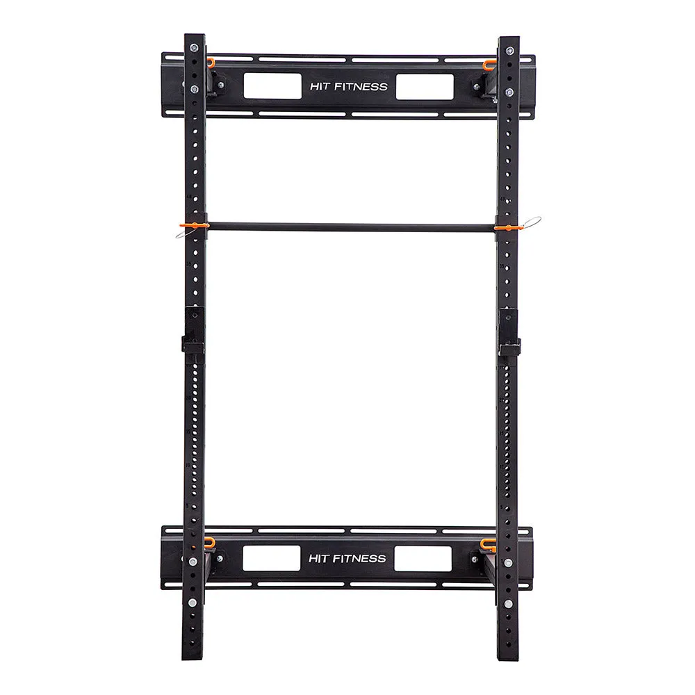 Hit Fitness Wall Mounted Folding Squat Rack