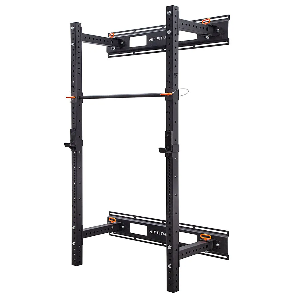 Hit Fitness Wall Mounted Folding Squat Rack