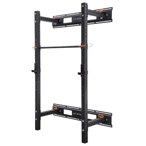 Hit Fitness Wall Mounted Folding Squat Rack