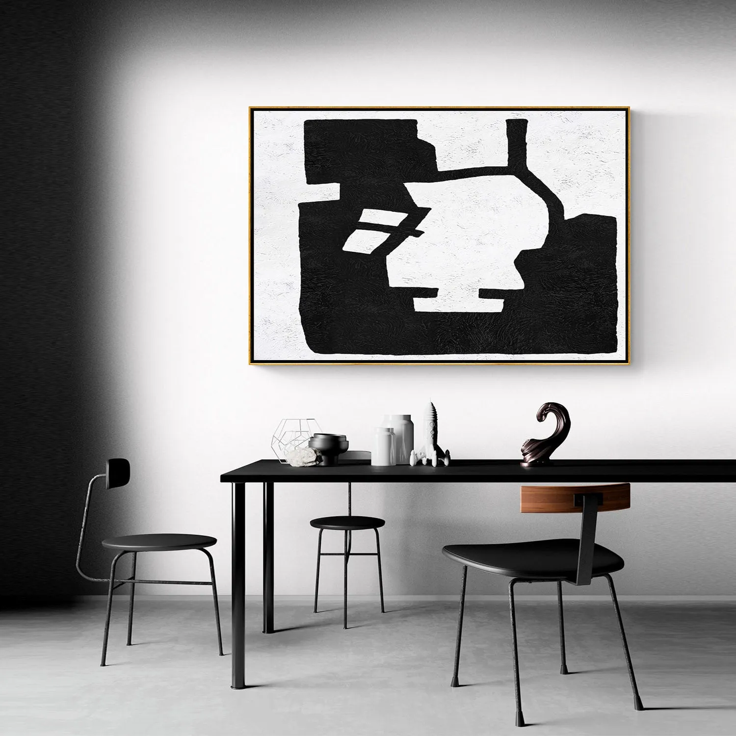 Horizontal Minimal Art MN136C