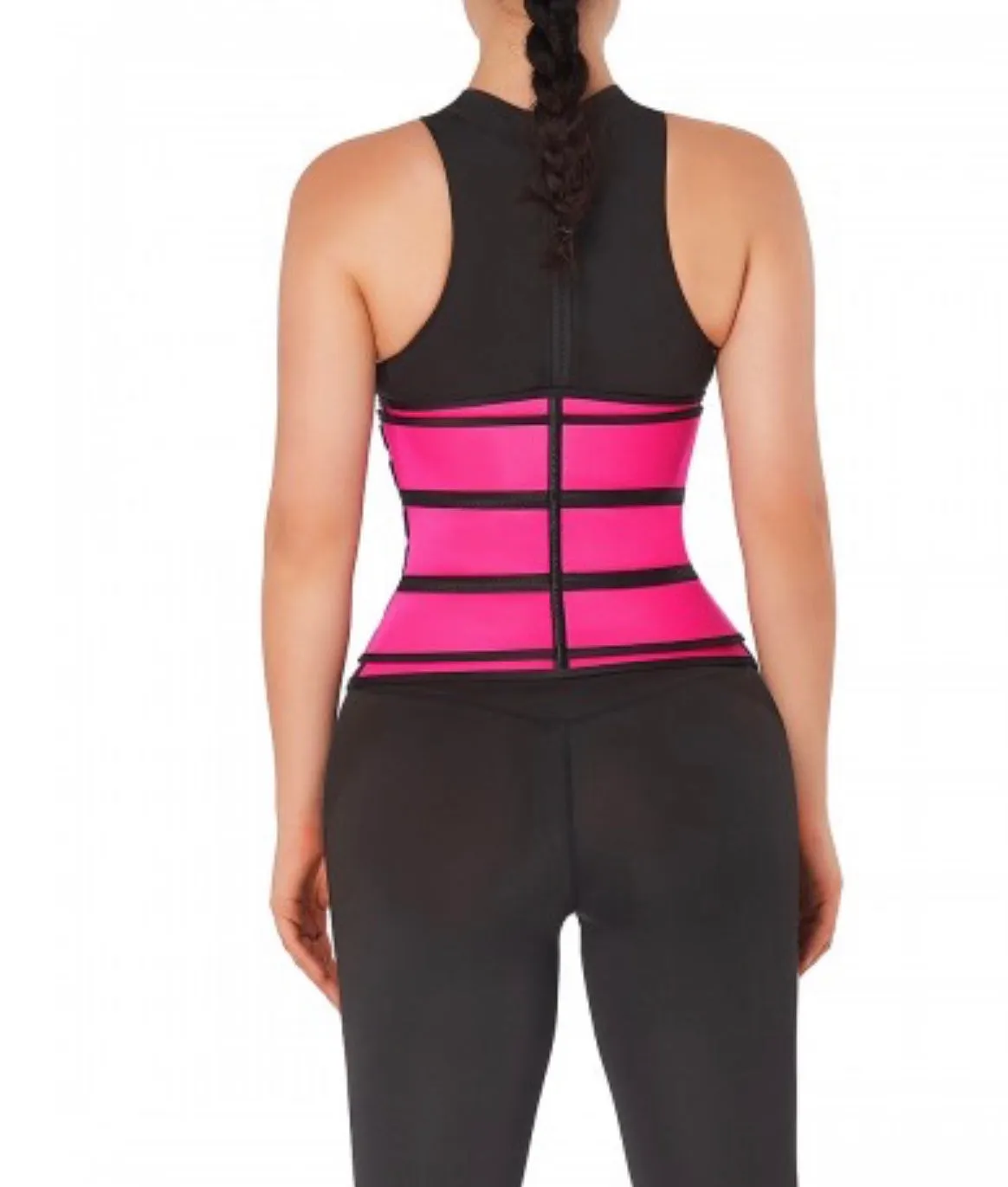 Hot Girl Summer Pink Neoprene Three Strap Trainer