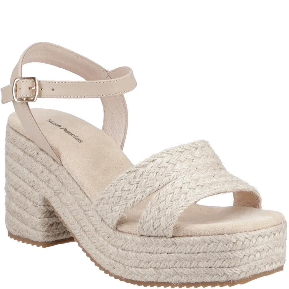 Hush Puppies Jamelia Espadrille Heel Sandal