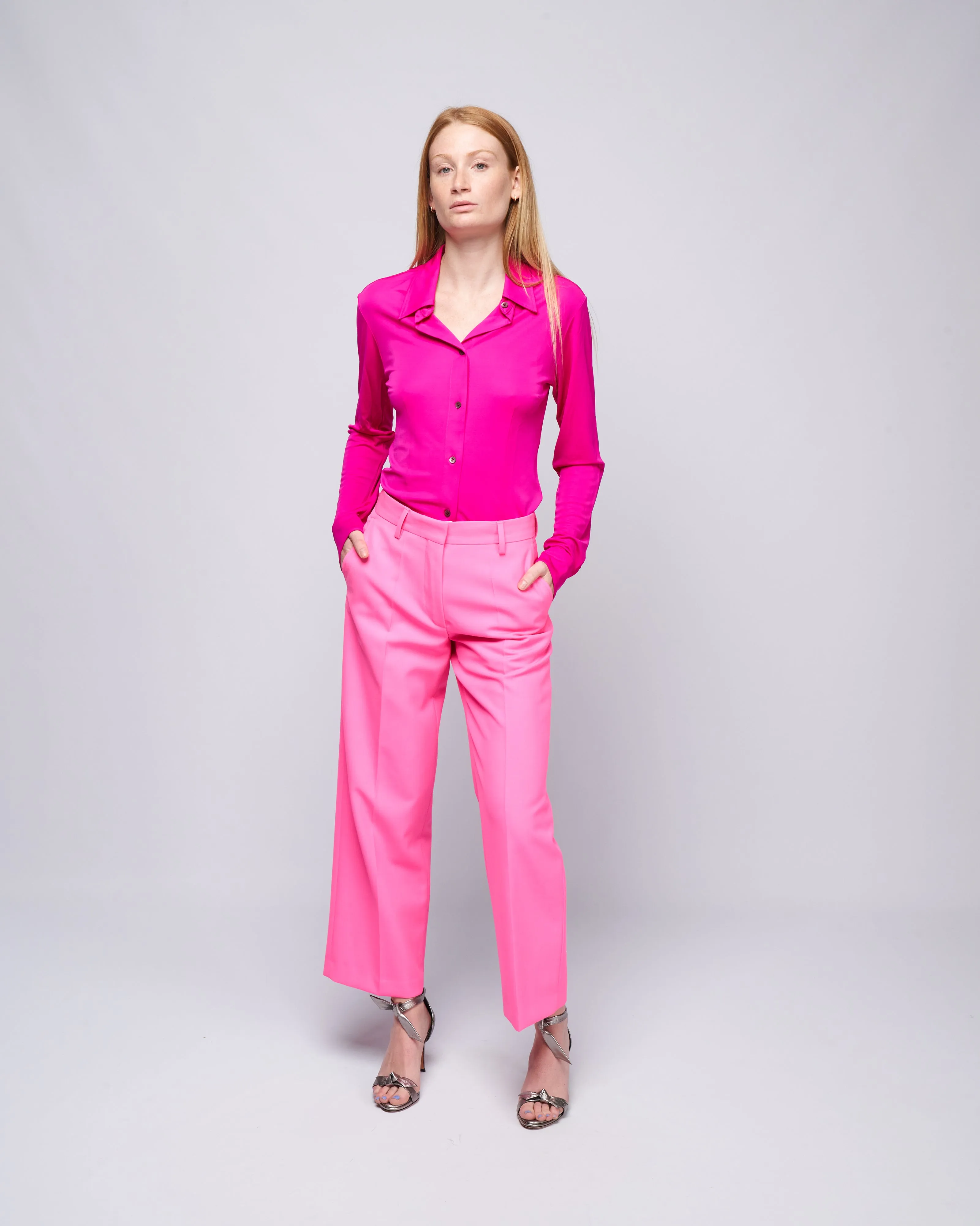 huto shirt - fuchsia