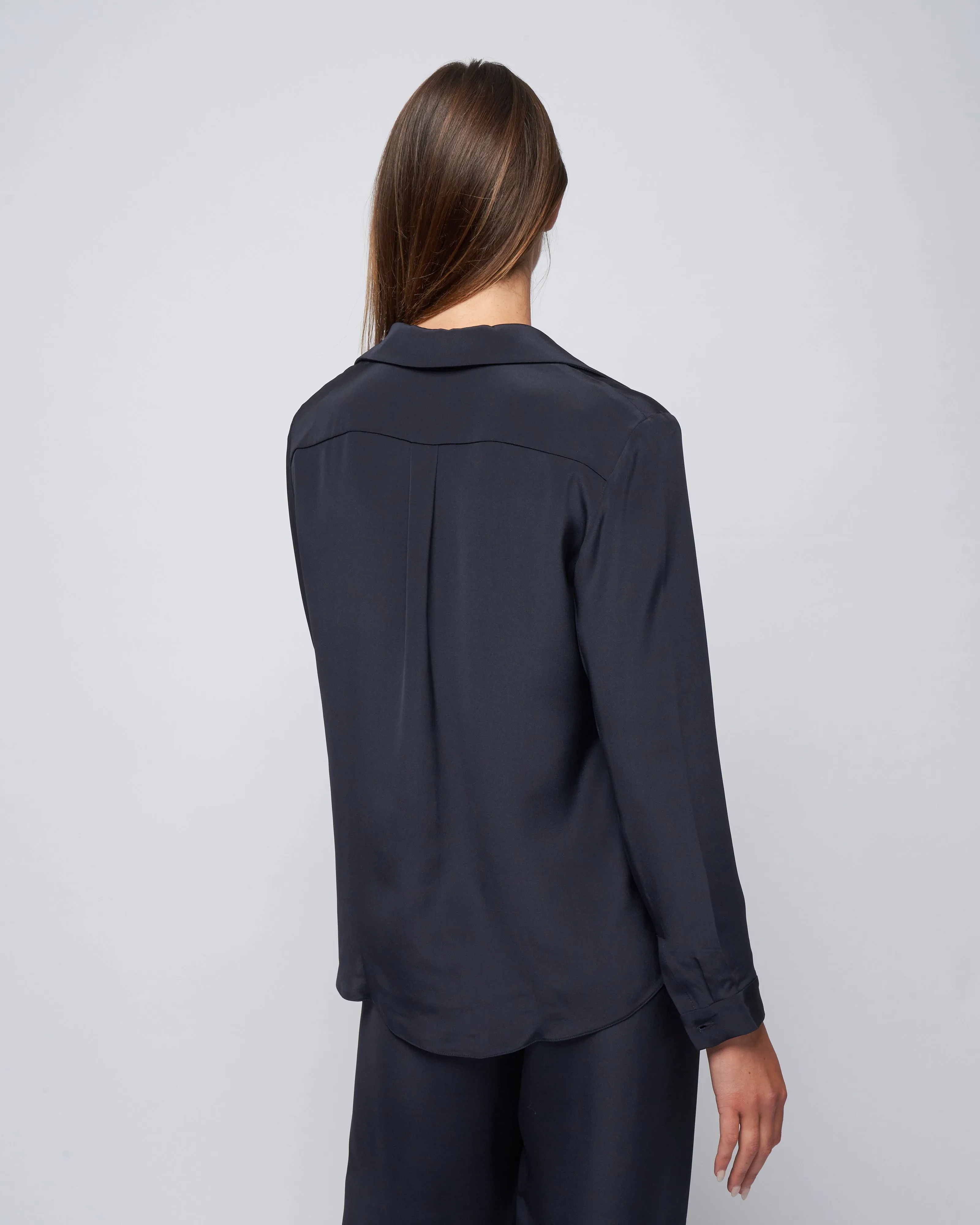 jackie oversized shirt - midnight