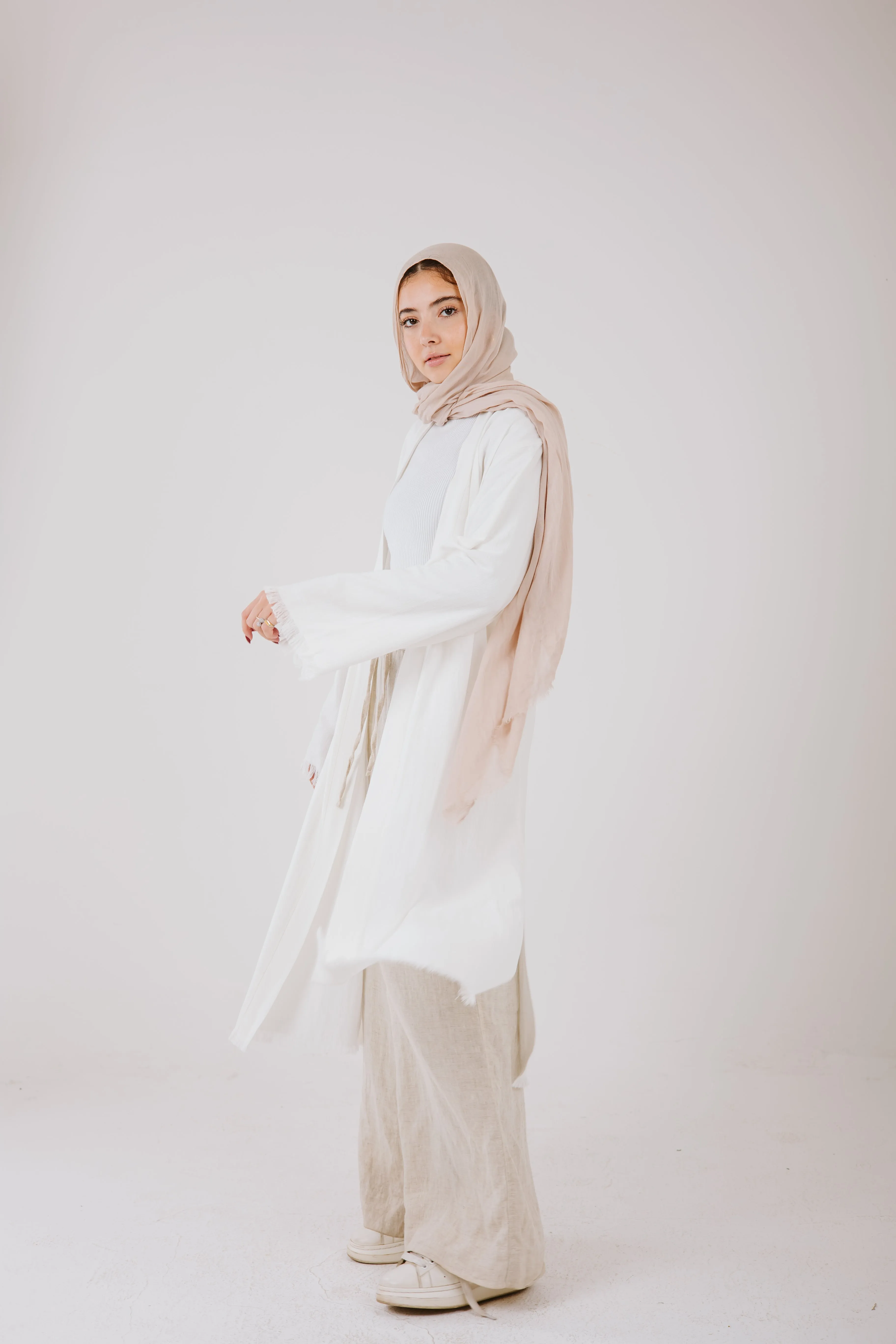 Jana cardigan in White