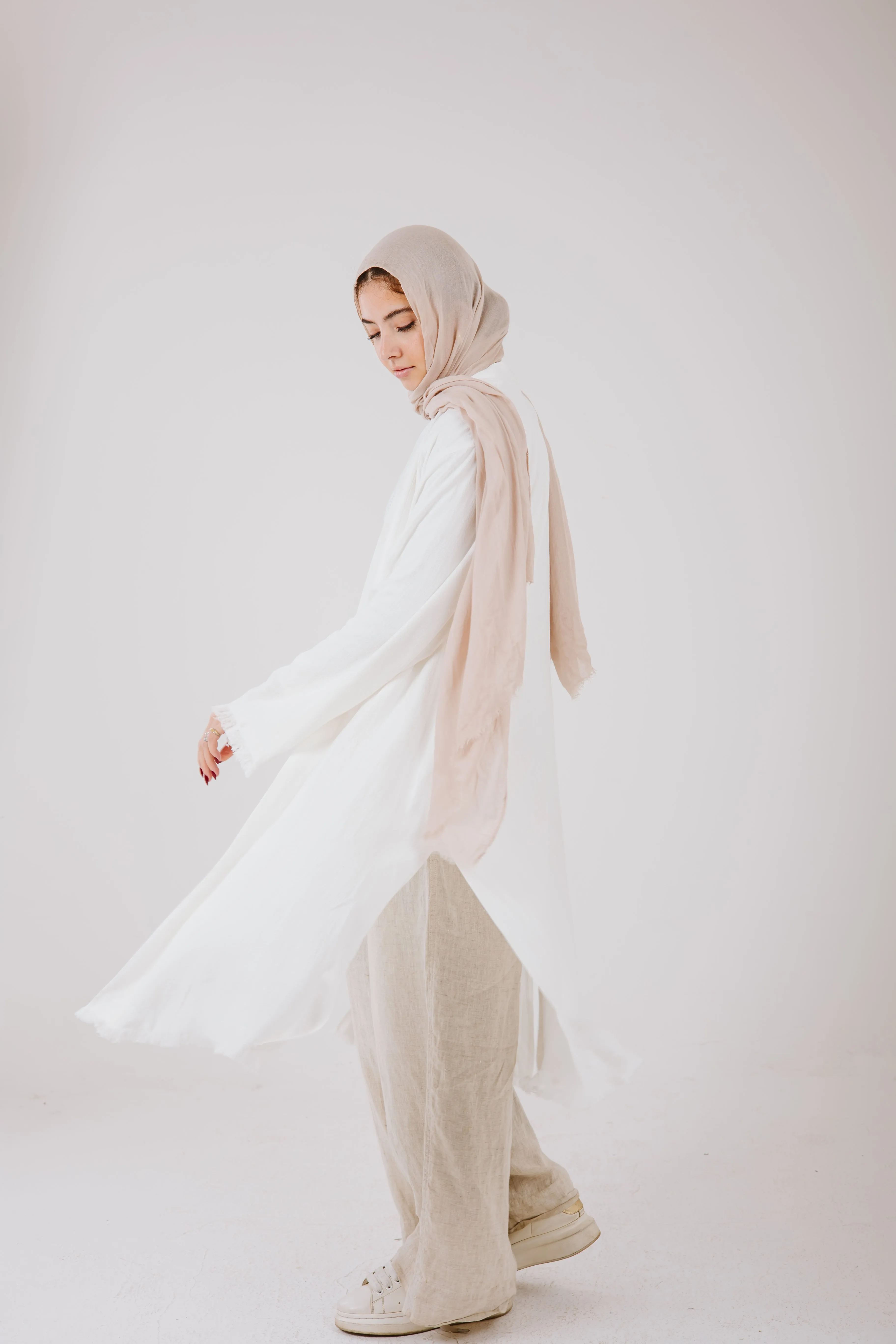 Jana cardigan in White