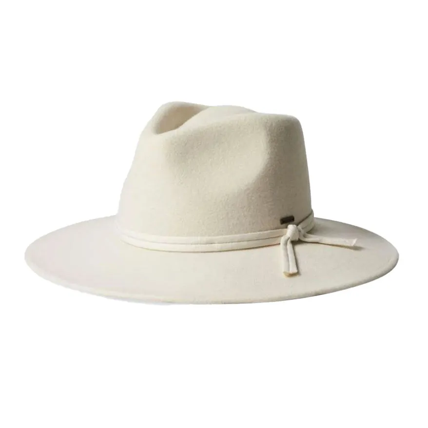 JOANNA FELT PACKABLE HAT OFF WHITE