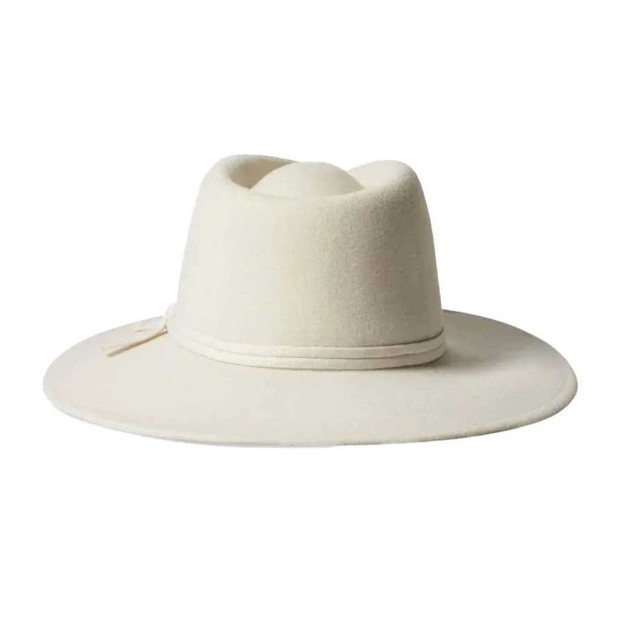 JOANNA FELT PACKABLE HAT OFF WHITE
