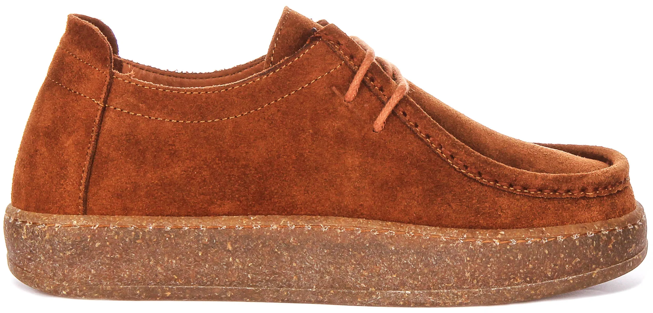 Justinreess England Brynn Suede In Brown For Women