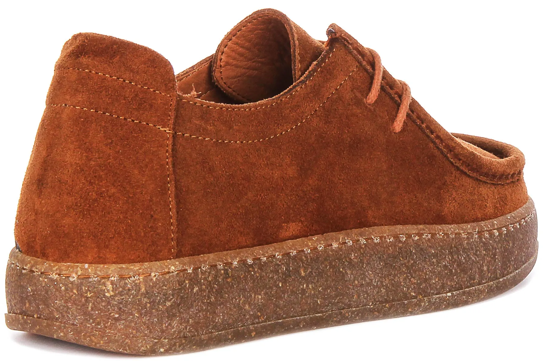 Justinreess England Brynn Suede In Brown For Women