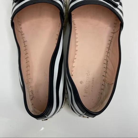 Kate spade stripe espadrille