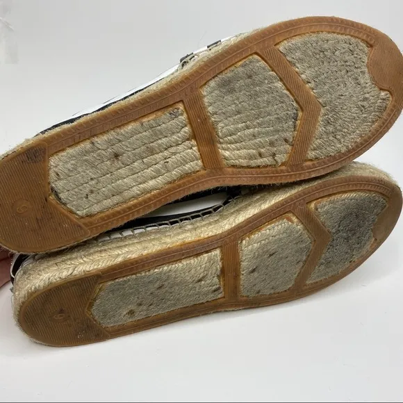 Kate spade stripe espadrille