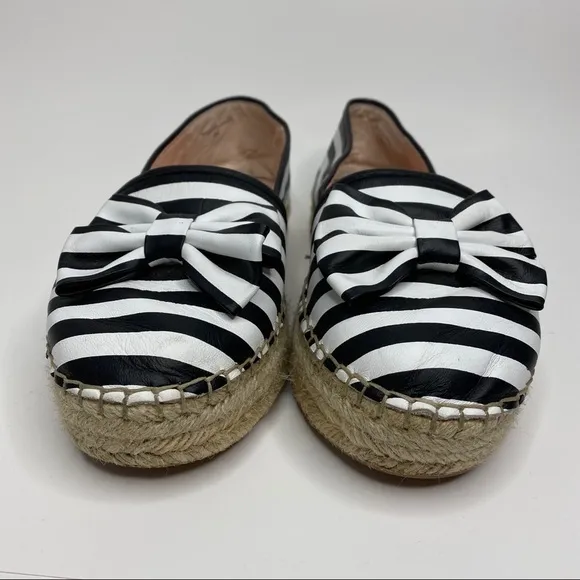 Kate spade stripe espadrille