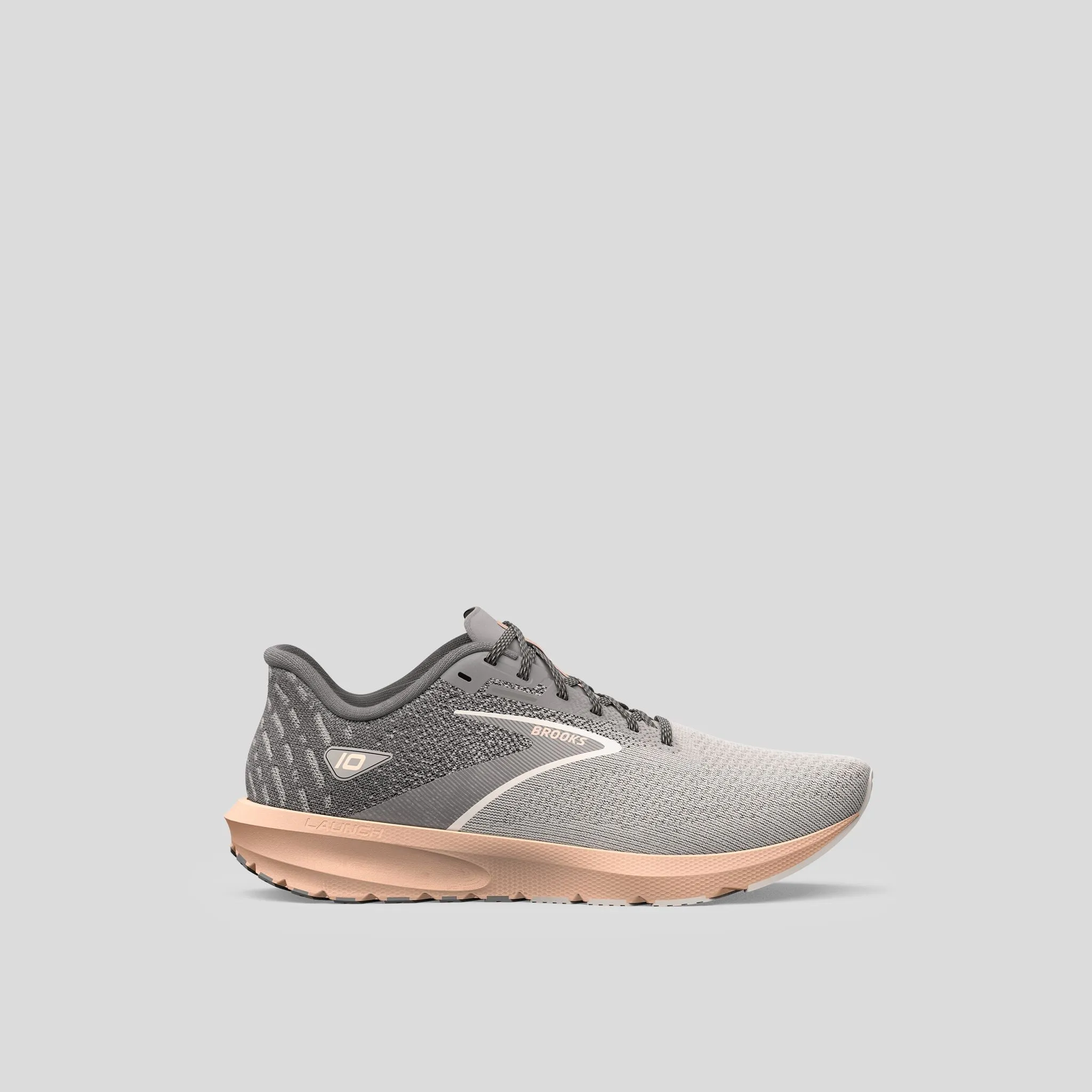 Launch 10 | Grey/Crystal Grey/Pale Peach