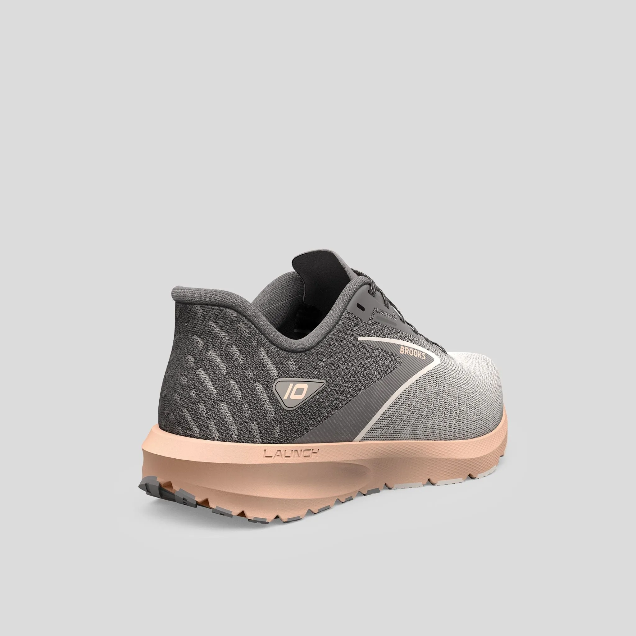 Launch 10 | Grey/Crystal Grey/Pale Peach