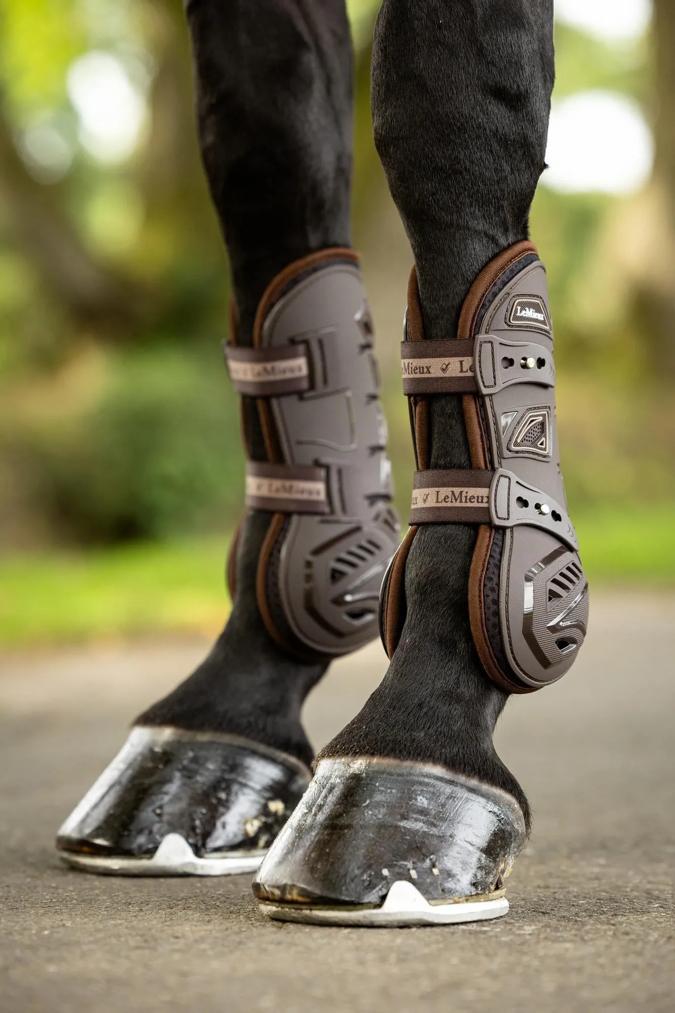 LeMieux Motion Cool Tendon Boot Brown