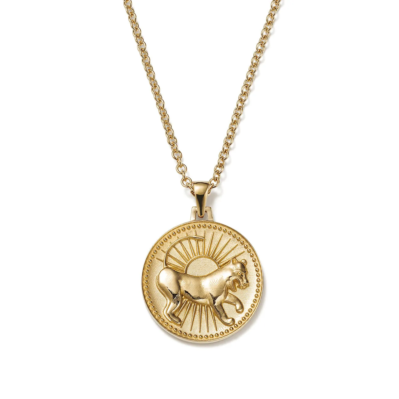 Leo Zodiac Pendant Necklace