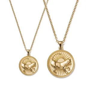 Leo Zodiac Pendant Necklace