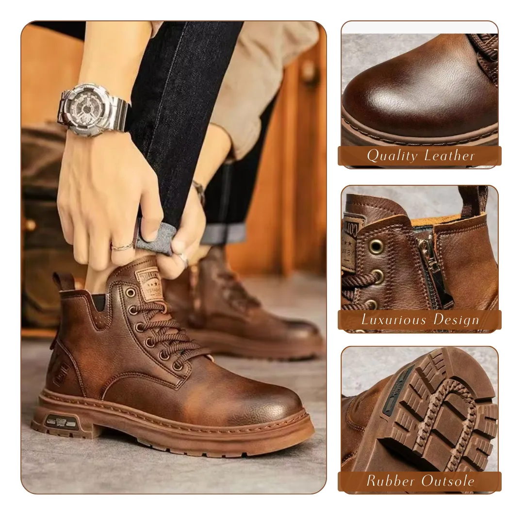 Louis | Urban Men's Lace-Up Boots