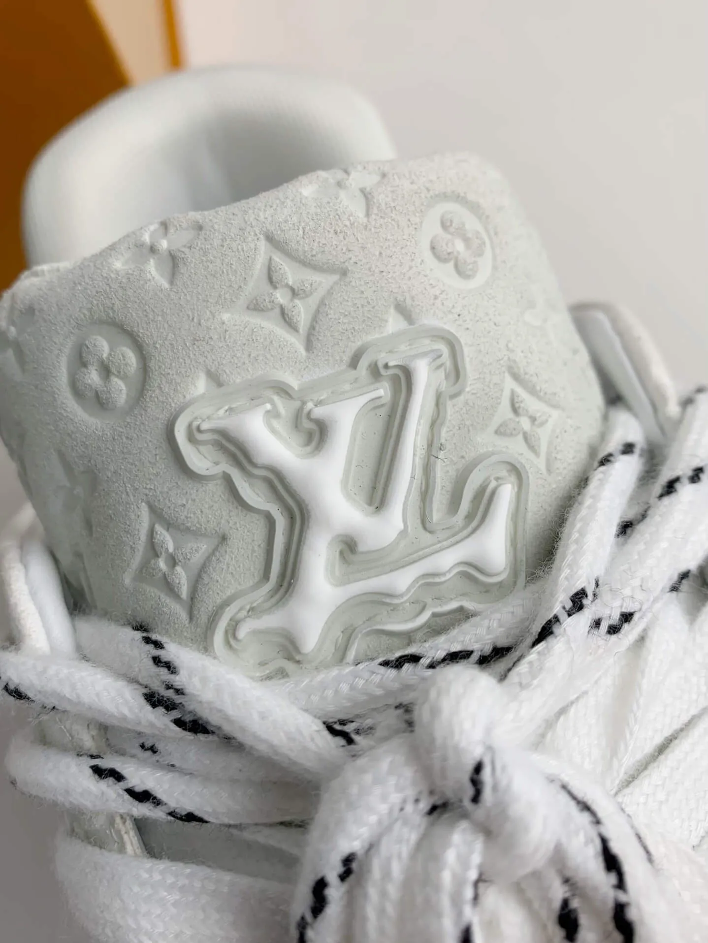 Louis Vuitton LV Trainer #54 Faded White Sneaker