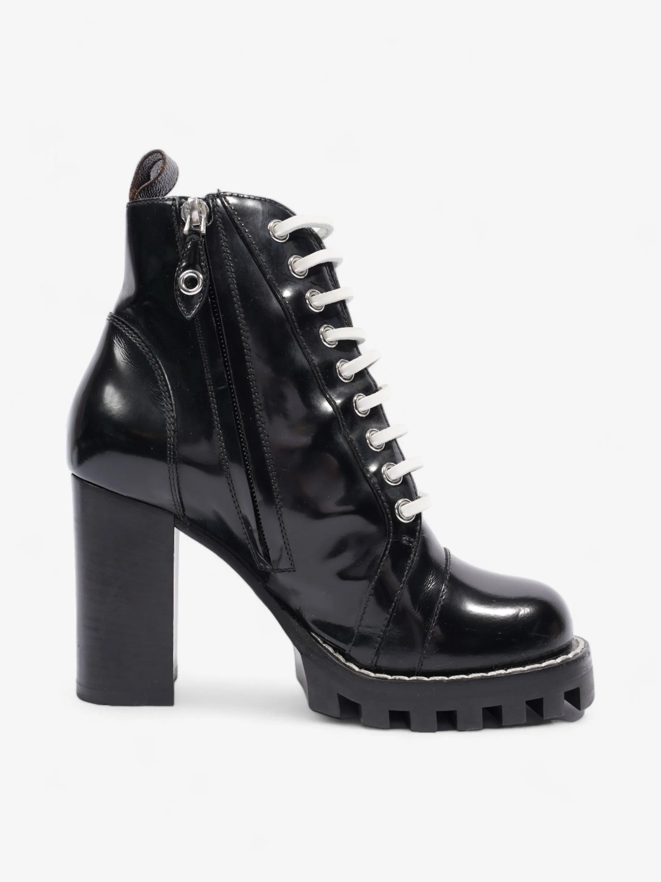 Louis Vuitton Star Trail Ankle Boot Patent Black EU 36 / UK 3