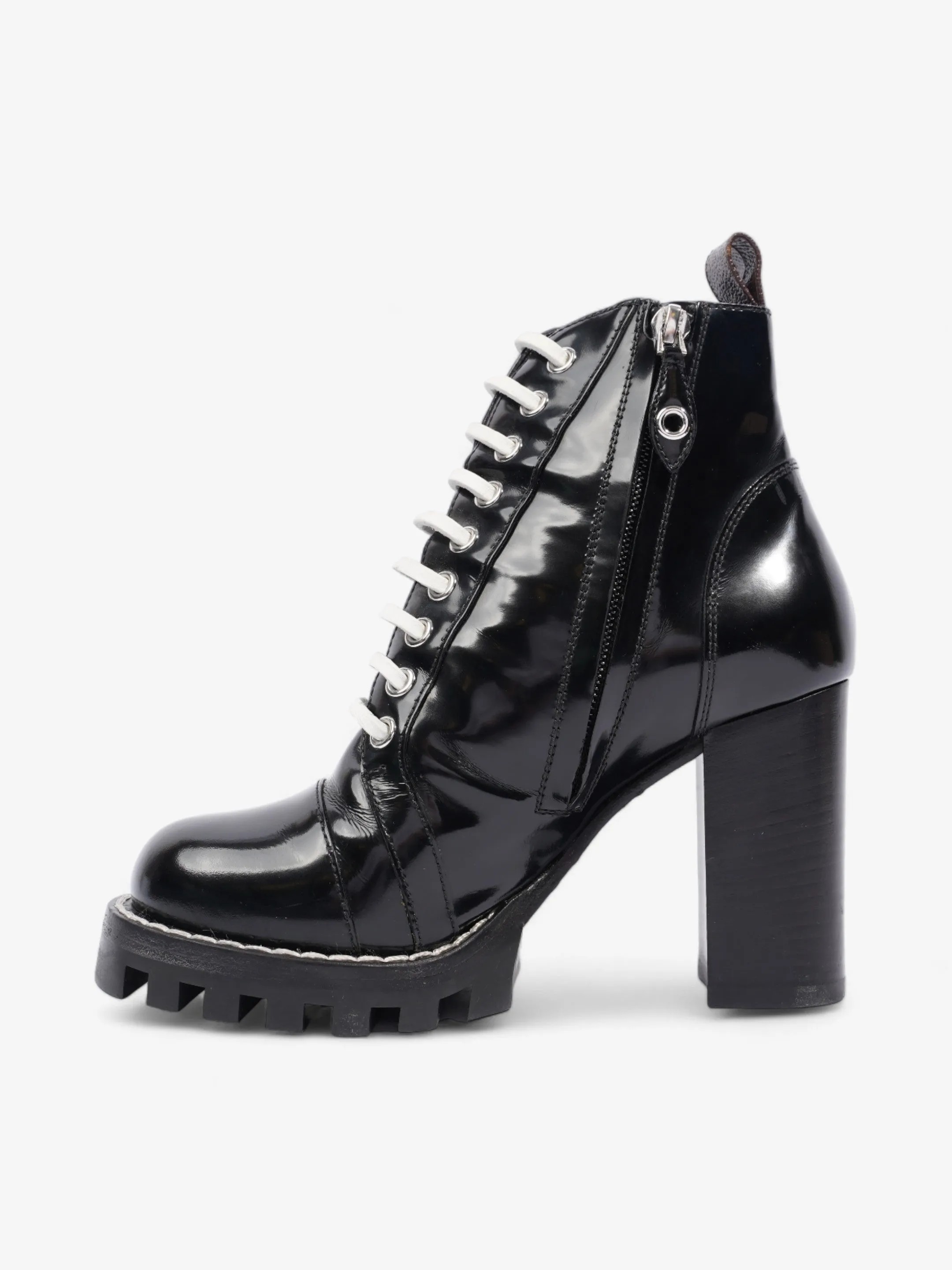 Louis Vuitton Star Trail Ankle Boot Patent Black EU 36 / UK 3