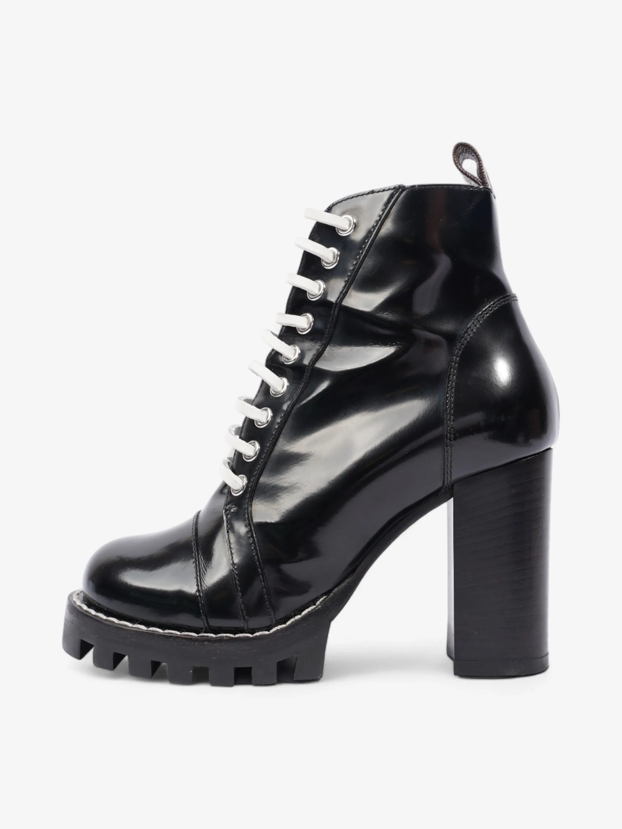 Louis Vuitton Star Trail Ankle Boot Patent Black EU 36 / UK 3
