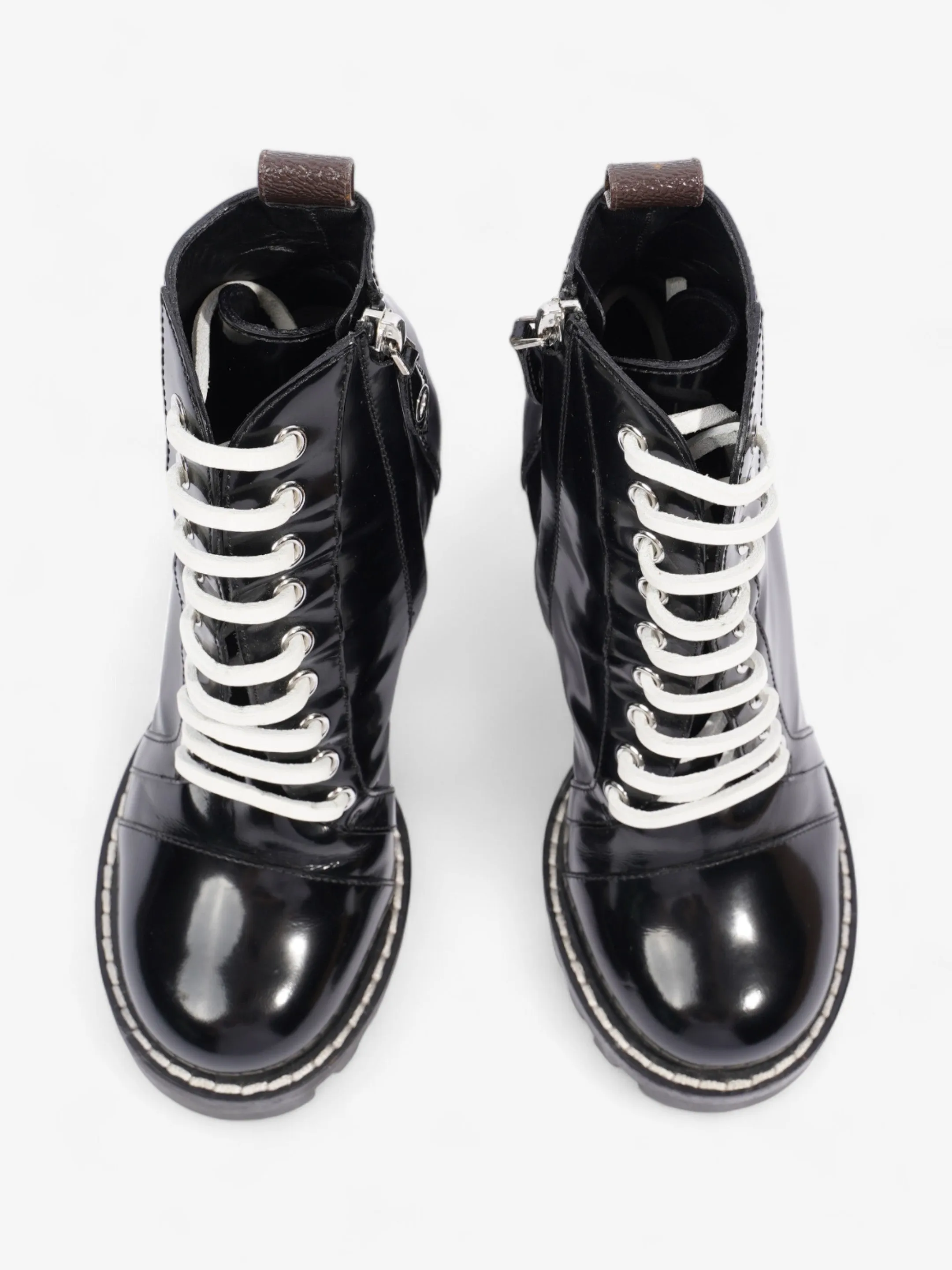 Louis Vuitton Star Trail Ankle Boot Patent Black EU 36 / UK 3