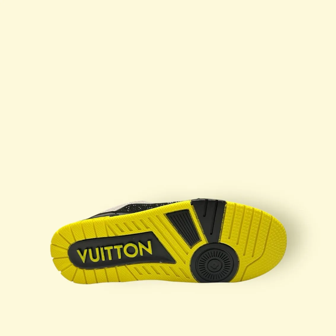 Louis Vuitton Trainer Sneaker Black & Yellow