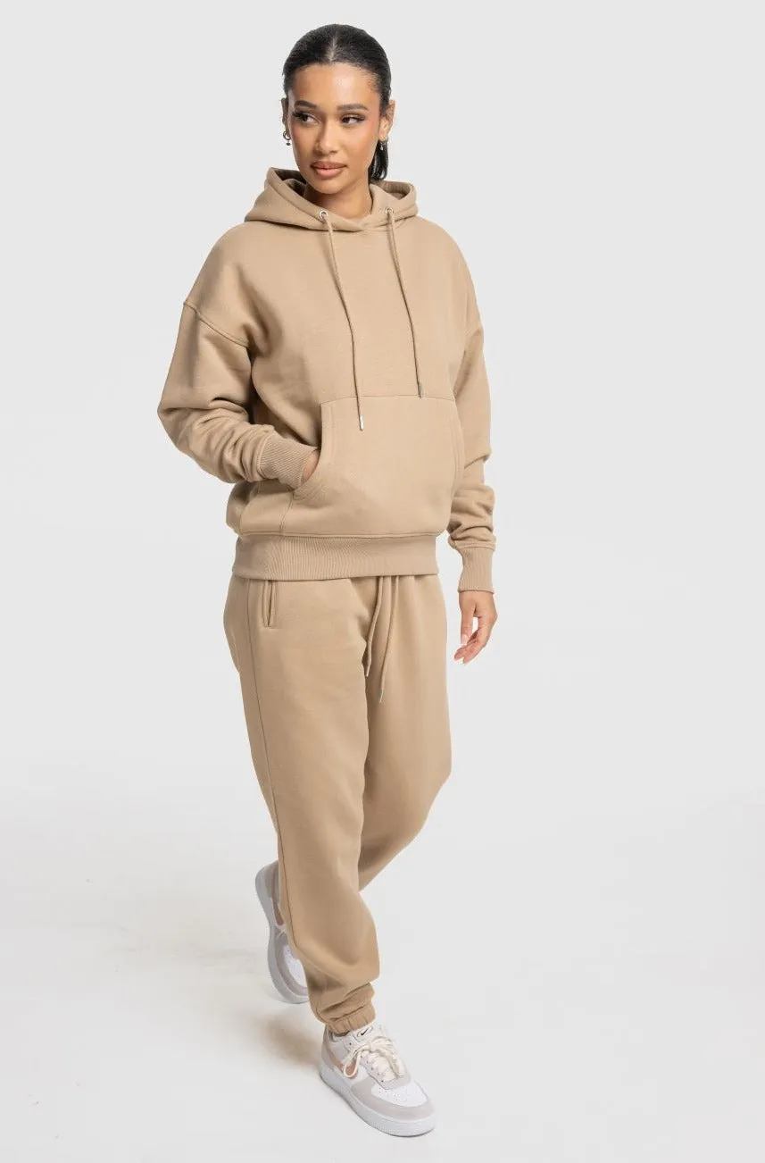 LOUNGE HOODIE - SAND