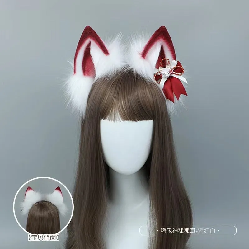 Luxury Plaid Fox Ears